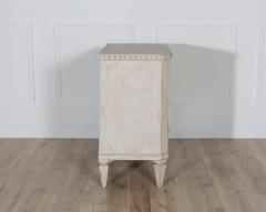 Pair of Scandinavian Painted Chests with Carved Details circa 1920 - 4223319
