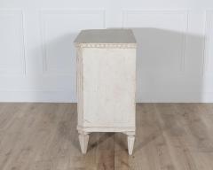 Pair of Scandinavian Painted Chests with Carved Details circa 1920 - 4223320