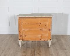 Pair of Scandinavian Painted Chests with Carved Details circa 1920 - 4223355