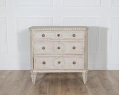 Pair of Scandinavian Painted Chests with Carved Details circa 1920 - 4223390