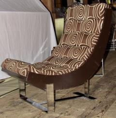 Pair of Scoop Lounge Chairs Mid Century Modern France 1970s - 775353