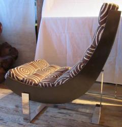 Pair of Scoop Lounge Chairs Mid Century Modern France 1970s - 775356