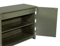 Pair of Sculpted Modern Lacquered Cabinets - 4220400