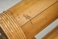 Pair of Sculptural Bamboo Lounge Chairs Europe Mid 20th Century - 4335532