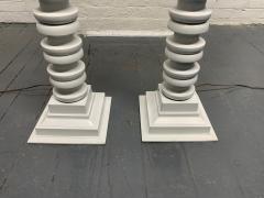 Pair of Sculptural Floor Lamps - 1409079
