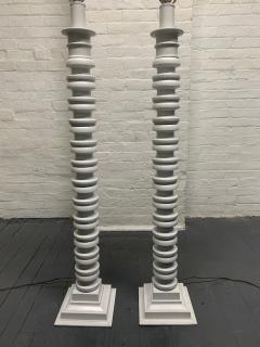 Pair of Sculptural Floor Lamps - 1409080