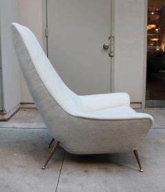 Pair of Sculptural Italian Tall Back Armchairs - 1720323