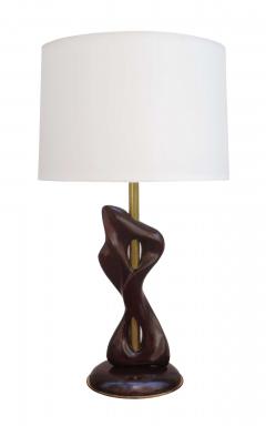 Pair of Sculptural Modernist Table Lamps - 896093