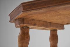 Pair of Sculptural Patinated Oak Spinning Chairs Europe ca Early 20th Century - 3168815