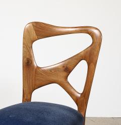 Pair of Sculptural Side Chairs School of Turin - 3745110