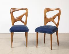 Pair of Sculptural Side Chairs School of Turin - 3745113