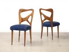 Pair of Sculptural Side Chairs School of Turin - 3745134