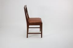 Pair of Secessionist Style Oak Side Chairs with Ebonized Spindles - 4182610