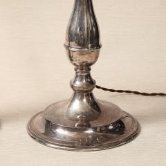 Pair of Sheffield Candlestick Lamps - 4015608