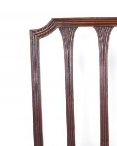 Pair of Sheraton Mahogany Side Chairs England 19th century - 4048651