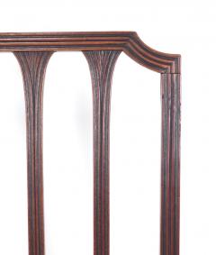 Pair of Sheraton Mahogany Side Chairs England 19th century - 4048652