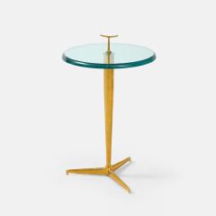 Pair of Side Tables in Glass and Brass - 2311046
