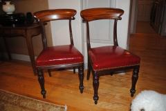 Pair of Signed Regency Side Chairs - 2945733