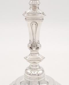 Pair of Silver Candlesticks France 19th century - 3954964