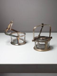 Pair of Silver Plate Cheese Holders by Gio Ponti for Calderoni - 4723978