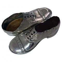 Pair of Silver Shoe Pin Cushions Chester 1910 - 2964313