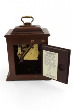 Pair of Similar English Victorian Mahogany Table Clocks - 4198568
