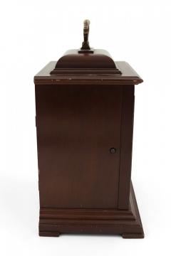 Pair of Similar English Victorian Mahogany Table Clocks - 4198570