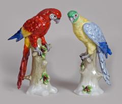 Pair of Sitzendorf Porcelain Parrots - 780637