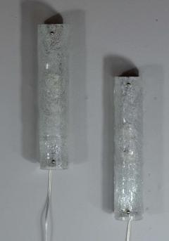Pair of Sleek Murano Glass Sconces - 108147
