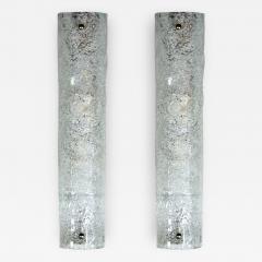 Pair of Sleek Murano Glass Sconces - 112535