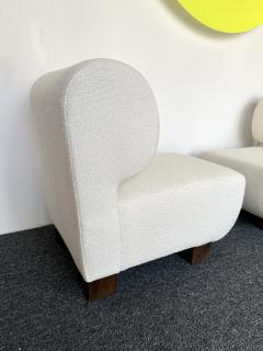 Pair of Slipper Chairs P Italy 1970s - 3511736