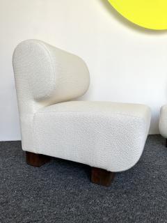 Pair of Slipper Chairs P Italy 1970s - 3511740