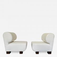 Pair of Slipper Chairs P Italy 1970s - 3517799