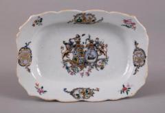 Pair of Small Chinese Export Armorial Sauce Tureens c 1767 1769 - 4442071