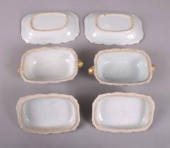 Pair of Small Chinese Export Armorial Sauce Tureens c 1767 1769 - 4442073