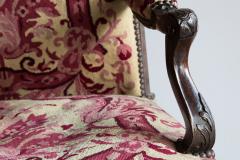 Pair of Small Early 18th Century Louis XV Open Armchairs - 560534