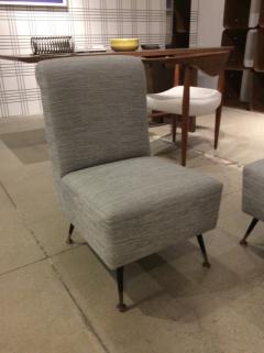 Pair of Small Italian Lounge Chairs - 3453536