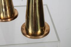 Pair of Solid Brass Candlesticks - 285357