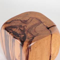 Pair of Solid Cube Pedestals Stools 21st century - 2748685