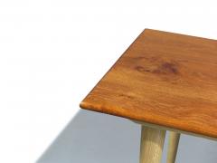 Pair of Solid Teak Side Tables - 3543277