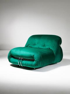 Pair of Soriana Lounge Chairs by Afra and Tobia Scarpa for Cassina - 4726092