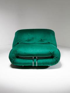 Pair of Soriana Lounge Chairs by Afra and Tobia Scarpa for Cassina - 4726093