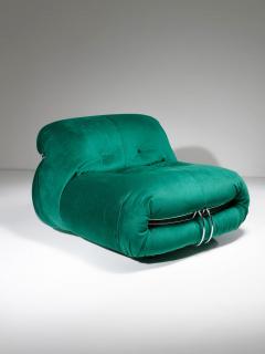 Pair of Soriana Lounge Chairs by Afra and Tobia Scarpa for Cassina - 4726094