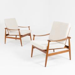 Pair of Spade Armchairs by Finn Juhl - 1944672