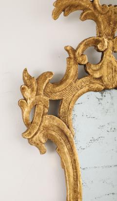 Pair of Spanish Rococo Carved and Gilded Wood Mirrors circa 1760 - 4430446