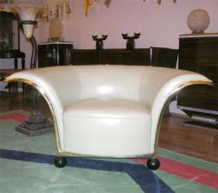 Pair of Spectacular French Art Deco Armchairs - 1498395