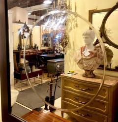 Pair of Square Maccasar Faux Art Deco Style Wall Console Mirror - 2941154