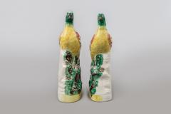 Pair of Staffordshire Exotic Birds - 821576