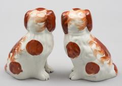 Pair of Staffordshire King Charles Spaniels - 822085