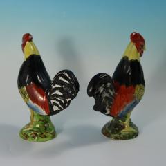 Pair of Staffordshire Pearlware Figures of Cockerels - 4095192
